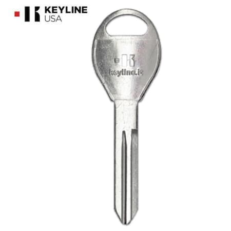 Keyline Keyline:DA34 / X237 Nissan Metal Key KLN-BDA34